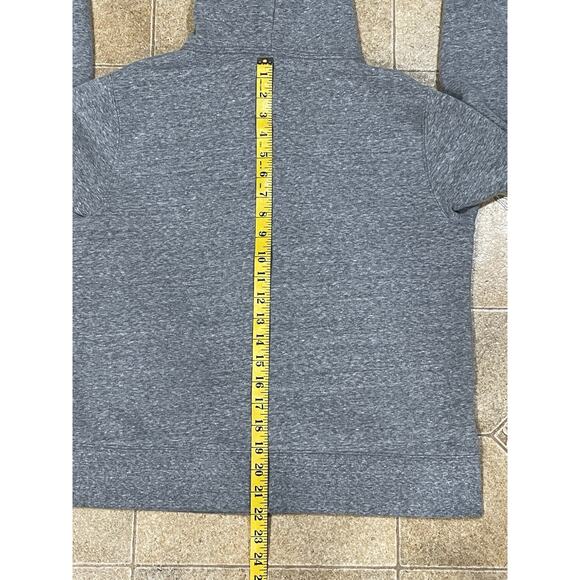 Madewell Full-Zip Hoodie Sweatshirt Women’s Size Large Gray Cozy Loungewear - Picture 7 of 13